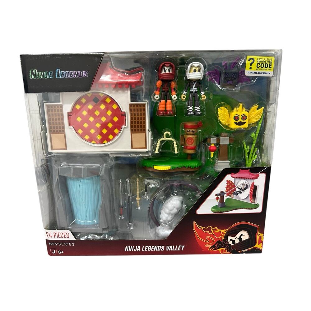 Ninja Legends Valley Dev Series NEW NIB 24 Pieces Jazwares 2024